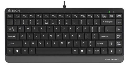 Klawiatura komputerowa A4tech Fstyler FK11 szary A4TECH Klawiatura komputerowa A4tech Fstyler FK11 szary A4TECH