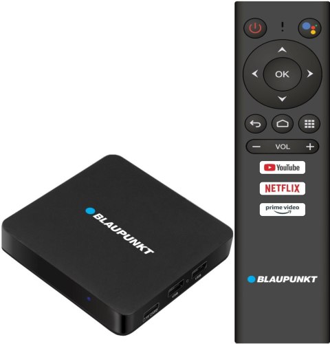 Odtwarzacz multimedialny Blaupunkt Box B-Stream 8 GB Android TV WiFi, 4K BLAUPUNKT Odtwarzacz multimedialny Blaupunkt Box B-Stream 8 GB Android TV WiFi, 4K BLAUPUNKT