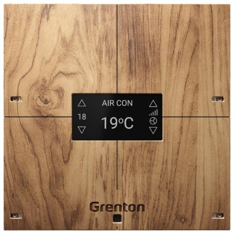 Panel dotykowy SMART PANEL 4B jasne drewno Grenton GRENTON Panel dotykowy SMART PANEL 4B jasne drewno Grenton GRENTON