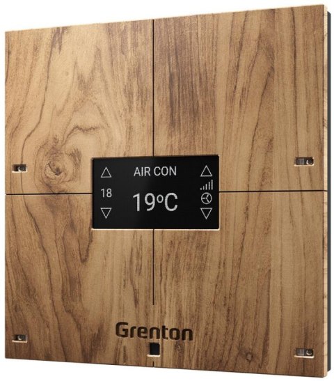 Panel dotykowy SMART PANEL 4B jasne drewno Grenton GRENTON Panel dotykowy SMART PANEL 4B jasne drewno Grenton GRENTON