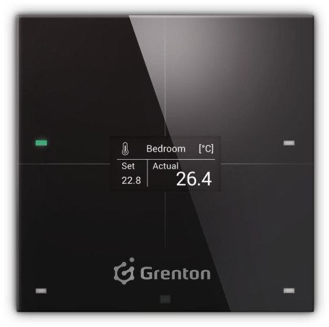 Panel dotykowy WiFi SMART PANEL 4B czarny Grenton GRENTON Panel dotykowy WiFi SMART PANEL 4B czarny Grenton GRENTON