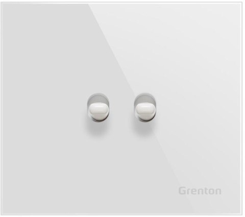 Przycisk podwójny SWITCH biały Grenton GRENTON Przycisk podwójny SWITCH biały Grenton GRENTON