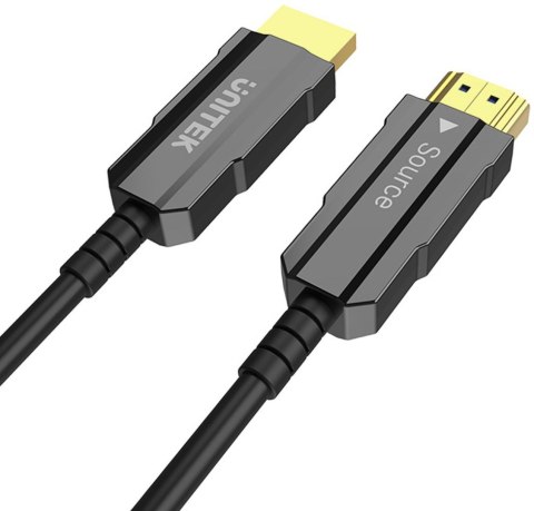 Unitek C11072BK-30M Kabel optyczny HDMI 2.0 AOC 4K 60Hz 30 m UNITEK Unitek C11072BK-30M Kabel optyczny HDMI 2.0 AOC 4K 60Hz 30 m UNITEK