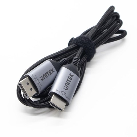 Unitek Kabel DisplayPort 1.4 do HDMI 2.1, 8K, 1,8m UNITEK Unitek Kabel DisplayPort 1.4 do HDMI 2.1, 8K, 1,8m UNITEK