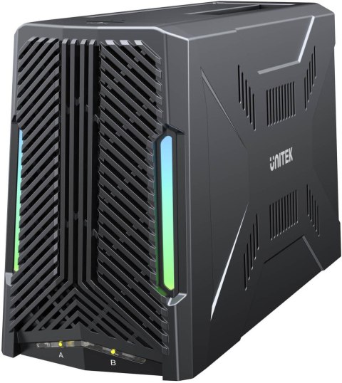 Unitek Stacja dokująca, 1x dysk M.2 NVMe, 1x dysk SATA, USB-C 10 Gbps S1234B01-EU UNITEK Unitek Stacja dokująca, 1x dysk M.2 NVMe, 1x dysk SATA, USB-C 10 Gbps S1234B01-EU UNITEK