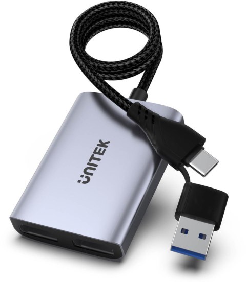 Unitek V1427A01 Adapter USB/C/A na 2x HDMI MST FullHD UNITEK Unitek V1427A01 Adapter USB/C/A na 2x HDMI MST FullHD UNITEK