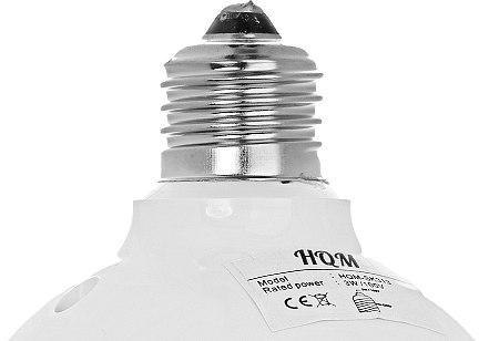 Głośnik kulowy HQM-SK313 3W 100V gwint E27 Biały HQM Głośnik kulowy HQM-SK313 3W 100V gwint E27 Biały HQM