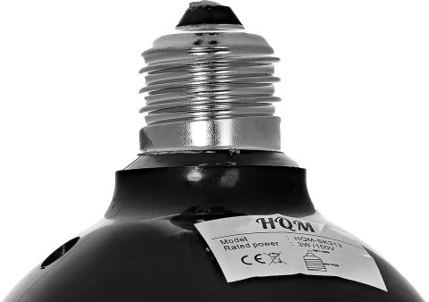 Głośnik kulowy HQM-SK313 3W 100V gwint E27 Czarny HQM Głośnik kulowy HQM-SK313 3W 100V gwint E27 Czarny HQM