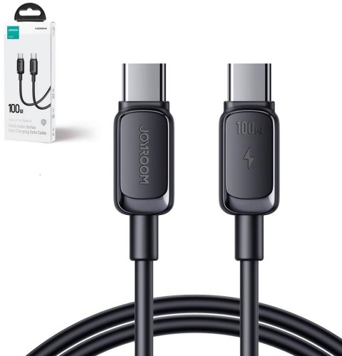 Kabel USB-C / USB-C Joyroom Fast Charging S-CC100A14 120cm 100W 5A czarny JOYROOM