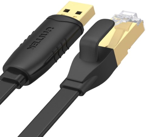 Kabel Unitek Y-SP02001B RJ-45 na USB-A konsolowy 1,8m UNITEK Kabel Unitek Y-SP02001B RJ-45 na USB-A konsolowy 1,8m UNITEK