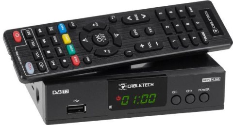 Tuner DVB-T2 H.265 HEVC Cabletech CABLETECH Tuner DVB-T2 H.265 HEVC Cabletech CABLETECH