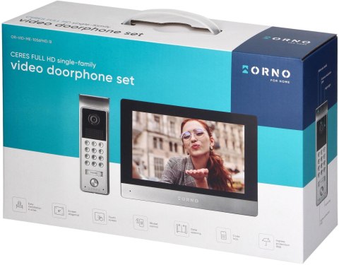 Wideodomofon ORNO OR-VID-ME-1056FHD/B ORNO Wideodomofon ORNO OR-VID-ME-1056FHD/B ORNO