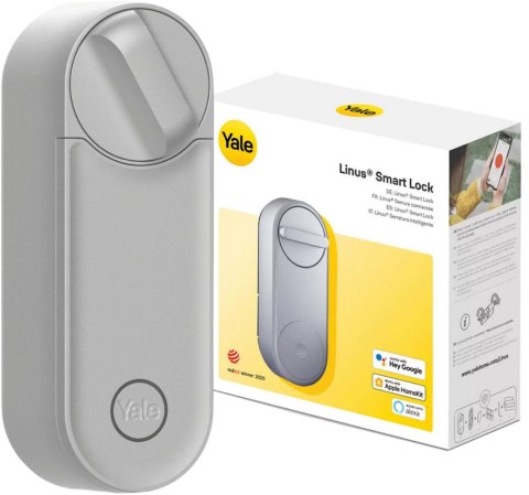 Yale Linus L2 Smart Lock - srebrny YALE Yale Linus L2 Smart Lock - srebrny YALE