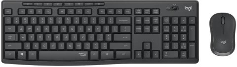 Zestaw Logitech MK295 Silent Wireless Combo grafitowy LOGITECH Zestaw Logitech MK295 Silent Wireless Combo grafitowy LOGITECH