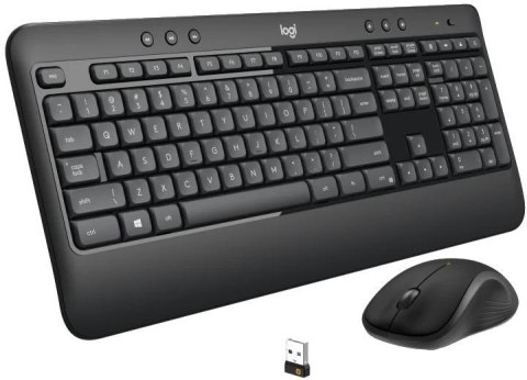 Zestaw bezprzewodowy Logitech MK540 Advanced czarny LOGITECH Zestaw bezprzewodowy Logitech MK540 Advanced czarny LOGITECH