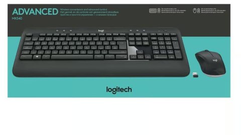Zestaw bezprzewodowy Logitech MK540 Advanced czarny LOGITECH Zestaw bezprzewodowy Logitech MK540 Advanced czarny LOGITECH