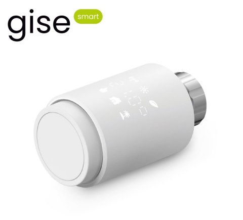 GISE Smart Głowica termostatyczna Zigbee | Tuya | GTV-ZB GISE GISE Smart Głowica termostatyczna Zigbee | Tuya | GTV-ZB GISE