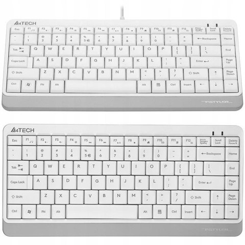 Klawiatura przewodowa A4tech FStyler FK11 biały A4TECH Klawiatura przewodowa A4tech FStyler FK11 biały A4TECH
