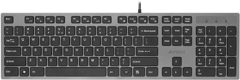 Klawiatura przewodowa A4tech KV-300H USB szary A4TECH Klawiatura przewodowa A4tech KV-300H USB szary A4TECH