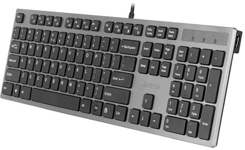 Klawiatura przewodowa A4tech KV-300H USB szary A4TECH Klawiatura przewodowa A4tech KV-300H USB szary A4TECH