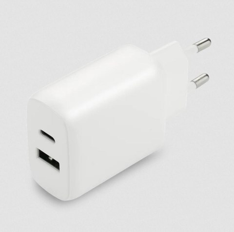 ŁADOWARKA SIECIOWA everActive SC-370Q 25W 1xUSB-C 1xUSB-A PD PPS EVERACTIVE