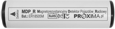 Magnetorezystancyjny detektor pojazdów Proxima MDP_R (radiowy) PROXIMA Magnetorezystancyjny detektor pojazdów Proxima MDP_R (radiowy) PROXIMA