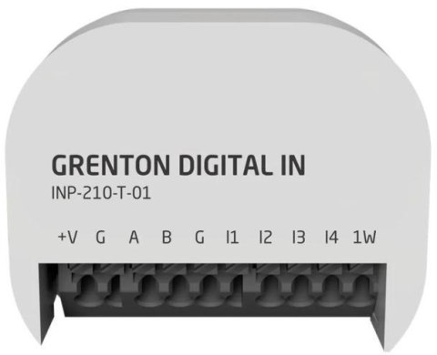 Moduł wejść binarnych DIGITAL IN flush Grenton GRENTON Moduł wejść binarnych DIGITAL IN flush Grenton GRENTON