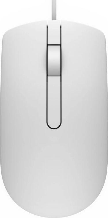 Mysz Dell MS116 Wired Optical Mouse (Biały) DELL
