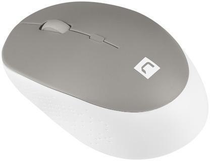 Mysz bezprzewodowa Natec Harrier 2 1600dpi Bluetooth biało-szary NATEC Mysz bezprzewodowa Natec Harrier 2 1600dpi Bluetooth biało-szary NATEC