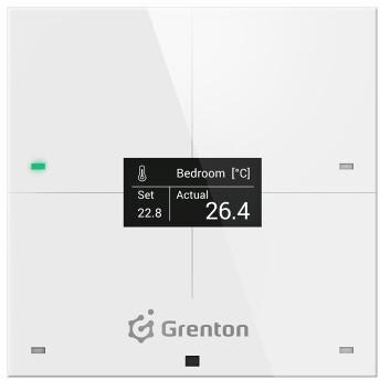 Panel dotykowy SMART PANEL 4B WiFi biały Grenton GRENTON Panel dotykowy SMART PANEL 4B WiFi biały Grenton GRENTON
