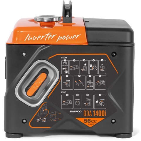 AGREGAT PRĄDOTWÓRCZY INWERTOROWY DAEWOO GDA 1400i 1.2kW DAEWOO POWER PRODUCTS AGREGAT PRĄDOTWÓRCZY INWERTOROWY DAEWOO GDA 1400i 1.2kW DAEWOO POWER PRODUCTS