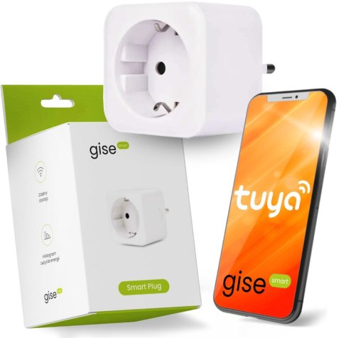 GISE Smart Inteligentne gniazdko WiFi | Tuya | SP-01 GISE GISE Smart Inteligentne gniazdko WiFi | Tuya | SP-01 GISE