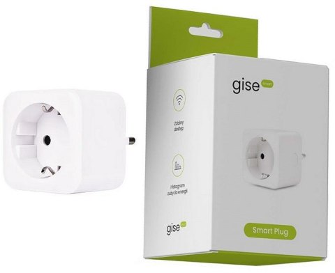 GISE Smart Inteligentne gniazdko WiFi | Tuya | SP-01 GISE GISE Smart Inteligentne gniazdko WiFi | Tuya | SP-01 GISE