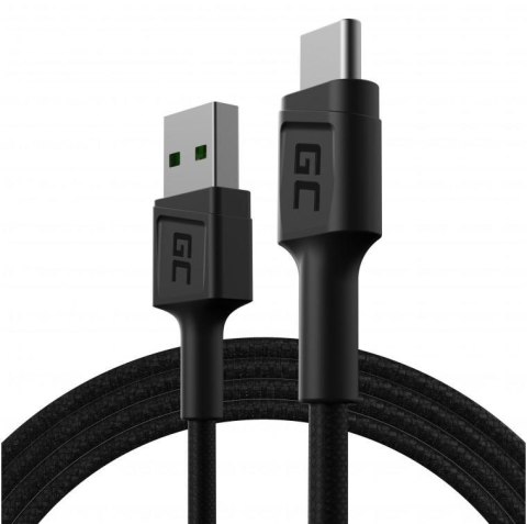 KABEL USB-A / USB-C Green Cell POWERSTREAM 200cm ULTRA CHARGE QUICK CHARGE 3.0 KABGC19 GREEN CELL KABEL USB-A / USB-C Green Cell POWERSTREAM 200cm ULTRA CHARGE QUICK CHARGE 3.0 KABGC19 GREEN CELL