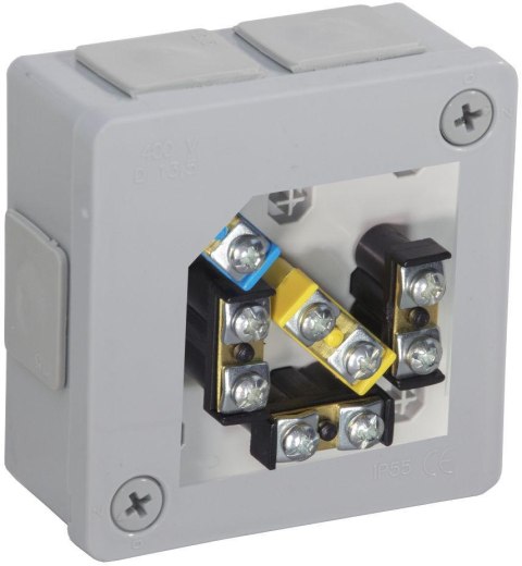 Puszka natynkowa z zaciskami 6 wlotów VIPLAST VP-22 SZARA IP55 86x86x40mm 022-53 VIPLAST Puszka natynkowa z zaciskami 6 wlotów VIPLAST VP-22 SZARA IP55 86x86x40mm 022-53 VIPLAST