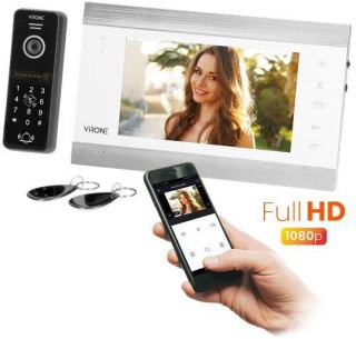 WIDEODOMOFON WI-FI VIRONE VDP-61FHDZD/W TUYA VIRONE