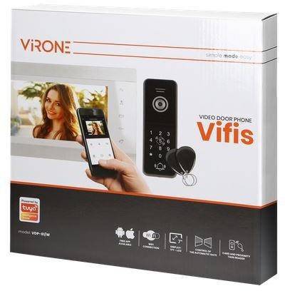 WIDEODOMOFON WI-FI VIRONE VDP-61FHDZD/W TUYA VIRONE WIDEODOMOFON WI-FI VIRONE VDP-61FHDZD/W TUYA VIRONE