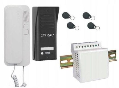 DOMOFON CYFRAL COSMO 1-LOKATORSKI CZARNY CYFRAL DOMOFON CYFRAL COSMO 1-LOKATORSKI CZARNY CYFRAL