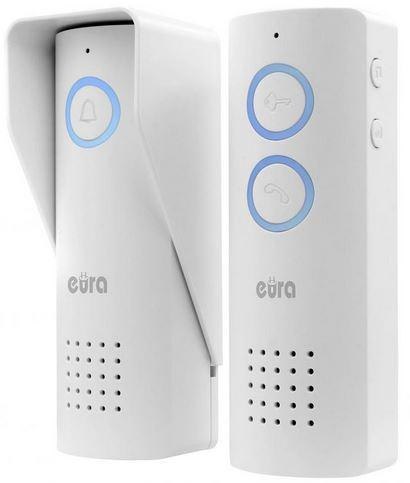 Domofon bezprzewodowy Eura ADP-80A3 biały EURA Domofon bezprzewodowy Eura ADP-80A3 biały EURA