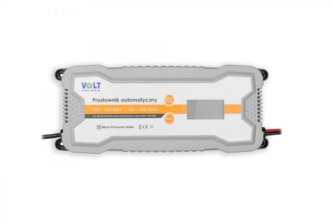 Prostownik automatyczny Volt Polska 20A 12V/24V LCD VOLT POLSKA Prostownik automatyczny Volt Polska 20A 12V/24V LCD VOLT POLSKA