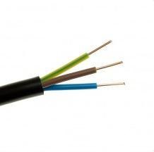 Przewód elektryczny ziemny drut YKY 0,6/1kV 3x2,5mm2 CZARNY ELEKTROKABEL 100m ELEKTROKABEL Przewód elektryczny ziemny drut YKY 0,6/1kV 3x2,5mm2 CZARNY ELEKTROKABEL 100m ELEKTROKABEL