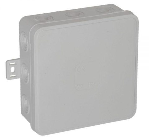 Puszka natynkowa pusta 12 wlotów VIPLAST V7 klik BIAŁA IP54 100x100x41mm 037-01 VIPLAST Puszka natynkowa pusta 12 wlotów VIPLAST V7 klik BIAŁA IP54 100x100x41mm 037-01 VIPLAST