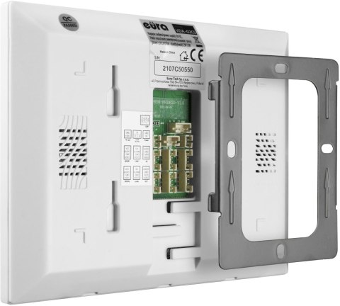 WIDEODOMOFN EURA VDP-80C5 2-rodzinny, biały EURA WIDEODOMOFN EURA VDP-80C5 2-rodzinny, biały EURA