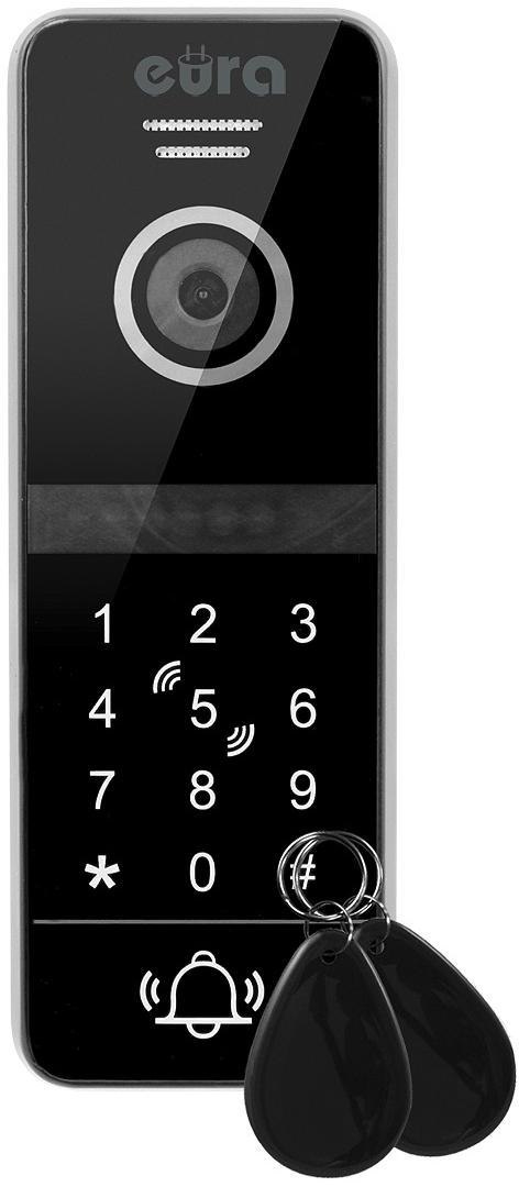 WIDEODOMOFON EURA VDP-97C5 czarny, lcd 7", wi-fi, czytnik zbliżeniowy, Tuya EURA WIDEODOMOFON EURA VDP-97C5 czarny, lcd 7", wi-fi, czytnik zbliżeniowy, Tuya EURA