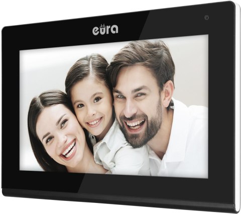 WIDEODOMOFON EURA VDP-97C5 czarny, lcd 7", wi-fi, czytnik zbliżeniowy, Tuya EURA WIDEODOMOFON EURA VDP-97C5 czarny, lcd 7", wi-fi, czytnik zbliżeniowy, Tuya EURA