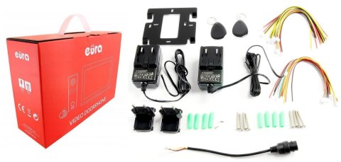 WIDEODOMOFON EURA VDP-99C5 biały, WiFi, RFID, TUYA EURA WIDEODOMOFON EURA VDP-99C5 biały, WiFi, RFID, TUYA EURA