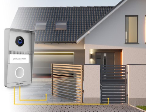 WIDEODOMOFON HIKVISION DS-KIS101-P/Surface 2-ŻYŁOWY HIKVISION WIDEODOMOFON HIKVISION DS-KIS101-P/Surface 2-ŻYŁOWY HIKVISION