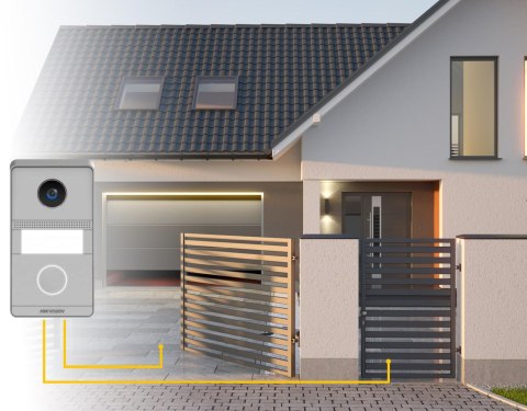 ZESTAW WIDEODOMOFONOWY HIKVISION DS-KIS101-P (Flush) HIKVISION