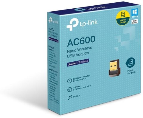 ADAPTER WLAN USB TP-LINK ARCHER T2U NANO TP-LINK ADAPTER WLAN USB TP-LINK ARCHER T2U NANO TP-LINK