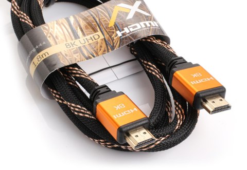 Kabel HDMI-HDMI Opticum RED 8K UHD - 1.8m (v2.1) OPTICUM Kabel HDMI-HDMI Opticum RED 8K UHD - 1.8m (v2.1) OPTICUM